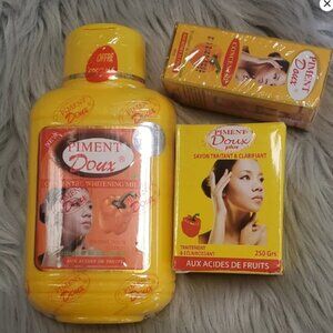 Piment Doux Whitening Milk and Soap Set